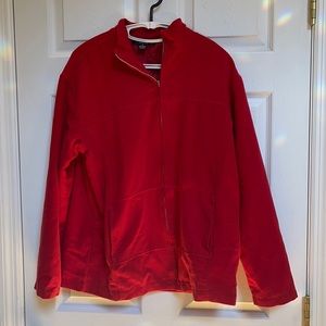 Rafael red medium zip up jacket